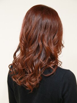 グランデュール 焼津店(GRANDEUR) 【可愛さ全開!外国人風カラー】ピンクブラウン×セミロング