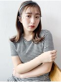 韓国風カチューシャアレンジ_マロンベージュ_8408
