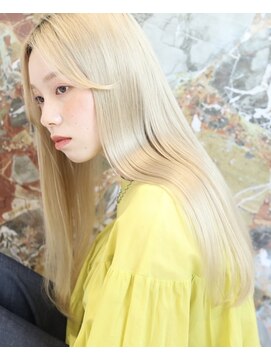 モナバイルーブル(MONA by Louvre) 【MONA】ペールベージュカラーhair