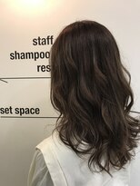 ヘアブランコブランコ 横浜(hair blanco_blanco)&nbsp;ボブルフ/艶ボルドー/こなれハイトーン/プレミアムカラー[横浜]