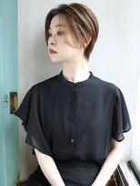 バース(BIRTH)&nbsp;天神【BIRTH】モテ美髪サイドパート×ハイライトカラー　9