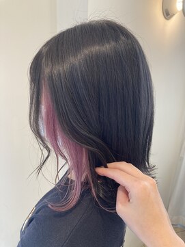 ルグランシャトー(Le grand chateau) アッシュブラック×ピンク