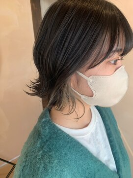 カノエ 宇部小串店(canoe) インナーカラー/髪質改善縮毛矯正/髪質改善/韓国風/韓国ヘア