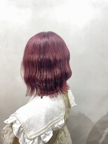 エイト プラット 渋谷2号店(EIGHT plat)&nbsp;ダブルカラー、カシスカラー、波ウェーブ巻き