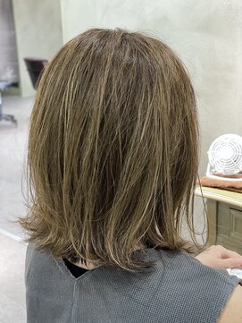 ジル(JiL) 白髪ぼかしハイライト