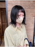 ボブ×ステップカット