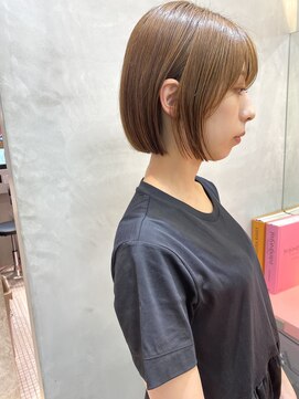 ロンドポレール 北千住(Lond polaire) 地毛風縮毛矯正×ボブ