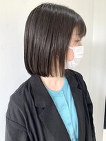 フォーク FOLK&nbsp;【FOLK】カットで透明感☆似合わせ切りっぱなしボブ♪