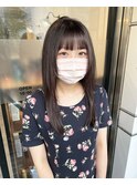 レイヤーカット＋姫カット