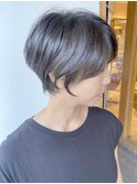 【松戸/ムラマツ】大人可愛いショートボブ黒髪