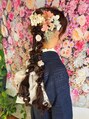 ヘアメイクアンドスパ エステ カエル(Hair make&SPA Kaeru)&nbsp;成人式アップ／ツイン編み下ろし