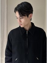 ノラ ギンザ(NORA GINZA)&nbsp;ダウンパーマニュアンスパーマセンターパートコンマヘア髪質改善