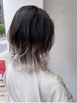 ウィル 京橋店(WiLL)&nbsp;ウルフカット×グラデーションカラー