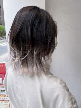 ウィル 京橋店(WiLL) ウルフカット×グラデーションカラー