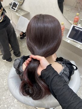 ラルムバイシー 新宿(LARME by Sea) ７トーン/ブリーチなしラベンダーブラウン【Kaya】