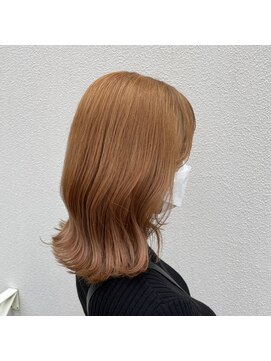 みどり ビューティー 外ハネスタイル