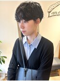 [高塚]マッシュショートパーマ刈り上げショートくせ毛風パーマ
