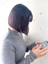 ヘアーワークス ヘルム 渋谷店(HAIR WORKS HELM)&nbsp;【 HELM渋谷】カシスボブ