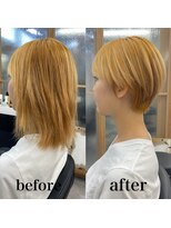 ヘアサロン ドットプラス 町田店(dot. plus)&nbsp;【市井友佳子】ハンサムショート