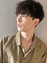 パーク(PARK)&nbsp;【PARK】メンズマッシュショート×ナチュラルスパイラルパーマ