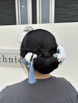 ヘアー テクニカ(hair Technica) シニヨン　岡山/十日市/大元/岡南