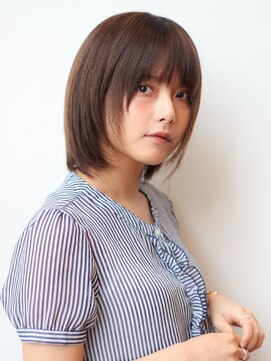 マイラ 銀座(myla) 似合わせカットメルティカラーフェミニンウェーブミディアムボブ