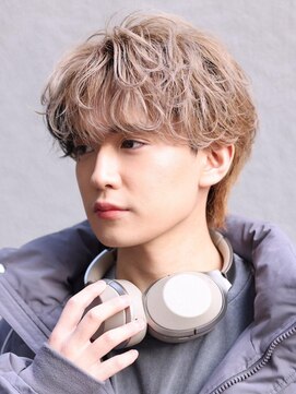 リップス 池袋(LIPPS) 韓国スパイラルニュアンスパーママッシュショート