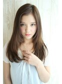 エアーストレートで見せるクールロング(*^^)v