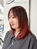 エル 横浜(eL)&nbsp;ピンクオレンジカラーグラデーション