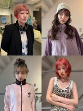 可愛いのスペシャリスト多数♪「あなたらしさに+aのデザインを、スタイリストの個性で、選ぶ楽しさを☆」