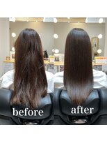 ツヤと髪 クリム(crim)&nbsp;髪質改善ヘアエステ　ロング　白髪染め　30代、４０代、２０代