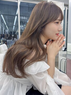 アリュウル 表参道(ALLURE) ダブルーカラーで叶えるオリーブベージュ