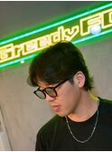 波巻き/ハイライト/マッシュパーマ/ウルフ[シェービング]