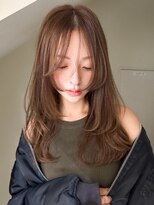 アマレット(Amaretto)&nbsp;毛流れレイヤーカット×顔まわり