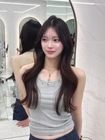 キティー サカエ(kiti SAKAE)&nbsp;2wayバング 韓国前髪 シースルー レイヤーカット 顔周り