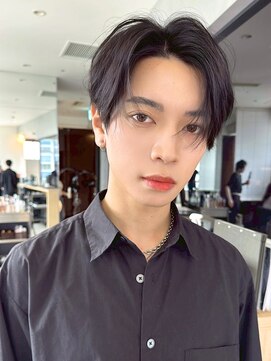 クィーンズガーデンバイケーツーギンザ(QUEEN’S GARDEN by K two GINZA) メンズ/センターパート/メンズショート