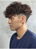 MEN’S HAIR/波巻き/スペインカール/フェザーパーマ/群馬高崎