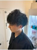 緩めツイストスパイラルパーマ