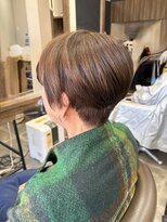バセット バイ アルター 鎌取店(basset by aL-ter)&nbsp;着物ヘア/大人ガーリー/ダークアッシュ/似合わせカット/鎌取