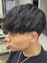 ナム 錦糸町(NAM)&nbsp;MEN'S HAIR/ブルーブラック/フェザーパーマ/錦糸町