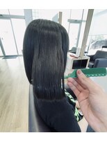 ブーム(BOOM) 髪質改善ストレート×艶感ボブ