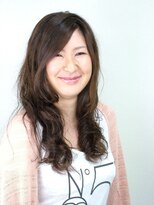 サロン デ サン(Salon des cent) 簡単スタイリングのふんわりパーマ