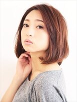 アルバ 津城山店 愛され女子のモデル風ワンカールボブ☆