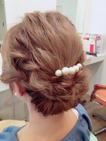 ヘアデザイン フィーカ 津留店(hair Design fika.) 大人可愛いアレンジ