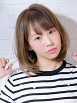 ネオリーブアオバ 高田馬場店(Neolive aoba)&nbsp;【高田馬場/aoba】 大人可愛いワンカール×大人ベージュカラー