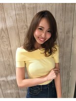 ウィル 阪急茨木駅前店(WiLL) ラフなゆるふわパーマ風セミディスタイル!