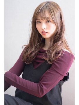 ニクス フリー ウエストバーン(nix free WB) 【nix-free WB】ウェットな質感がオシャレゆるウェーブロング