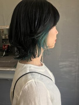 シーク(seek) 【seek 菜月】インナーブルーマッシュウルフ【長野 松本】