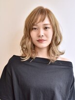 ヘアーリゾートテラス(hair resort terrasse)&nbsp;ショートバング×外はねミディアム☆大人可愛い小顔くびれ長尾