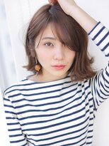 アグ ヘアー ボニー 三田駅前店(Agu hair bonny) 切りっぱなし風☆外ハネボブ